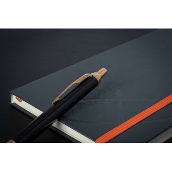 Набор Parker IM Black GT (шариковая ручка + блокнот)