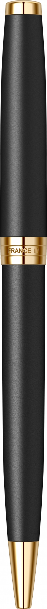 Подарочный набор: Шариковая ручка Parker Sonnet Core K528, Matte Black GT +  Ежедневник Premium, Black GS — фото 8